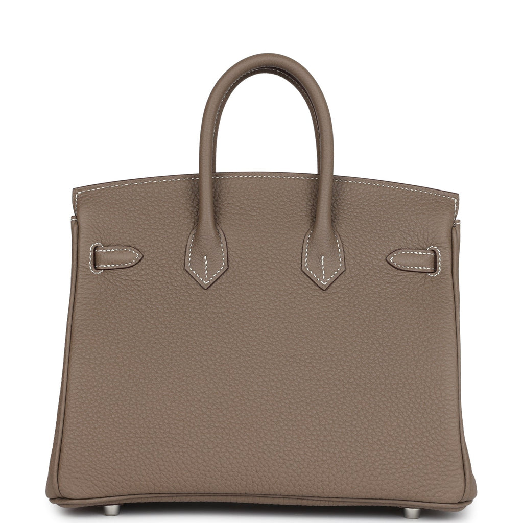 Hermès Birkin 25 Etoupe Togo Palladium Hardware