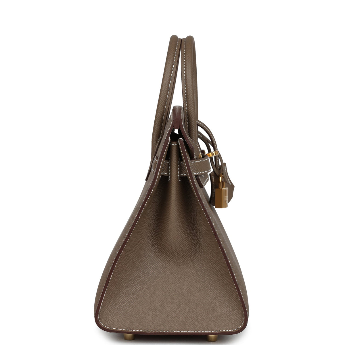 Hermès Birkin Sellier 25 Etoupe Epsom Gold Hardware
