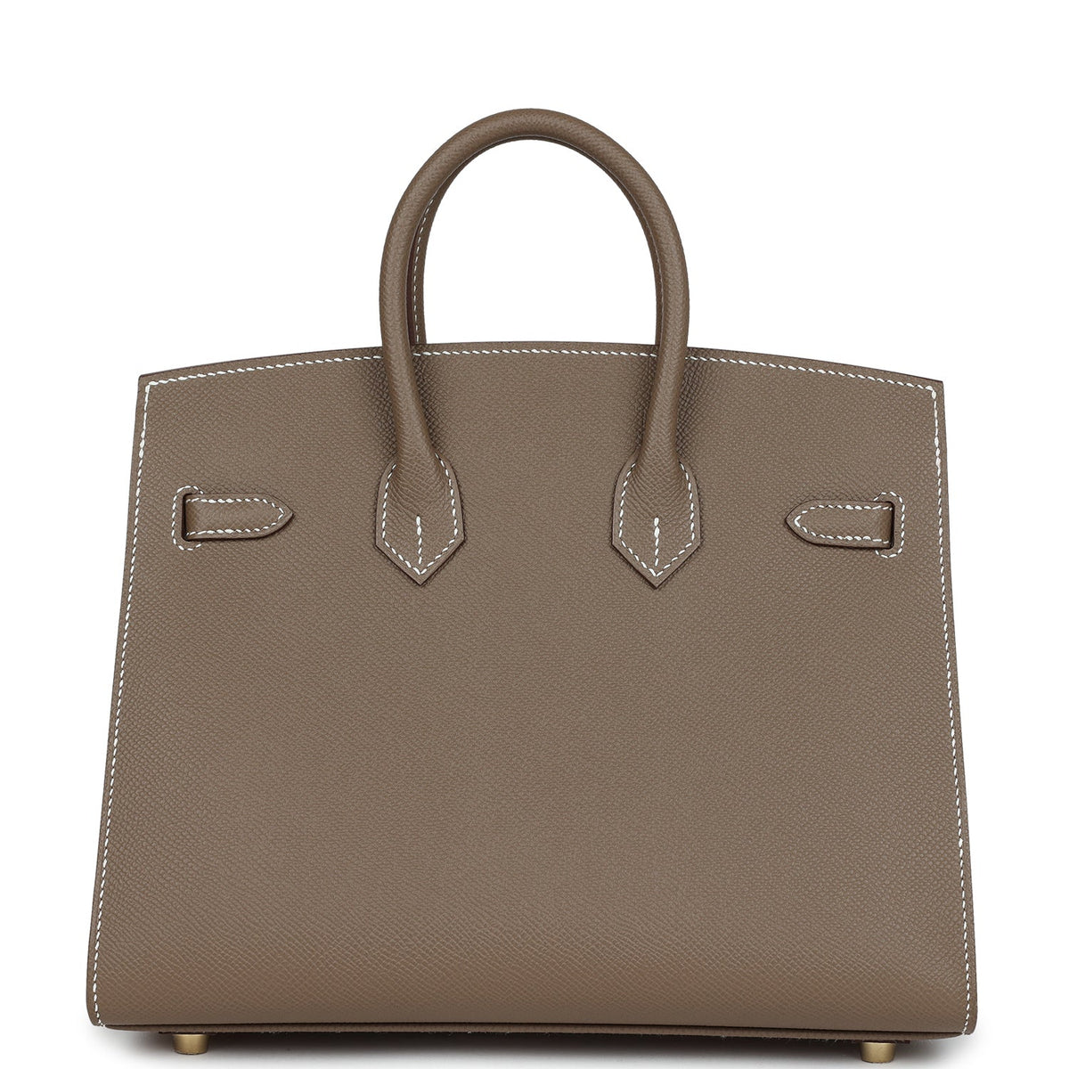 Hermès Birkin Sellier 25 Etoupe Epsom Gold Hardware