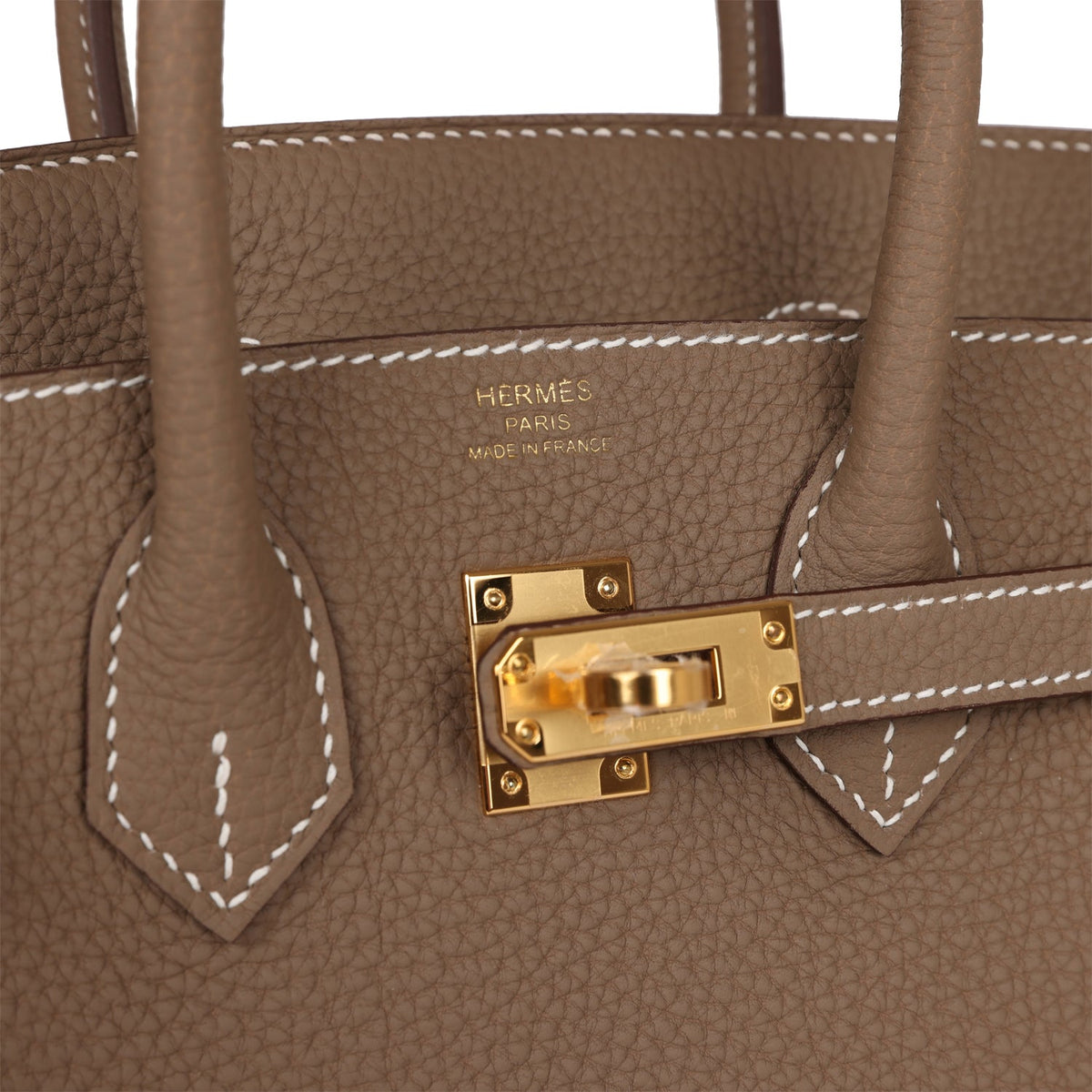 Hermès Birkin 25 Etoupe Togo Gold Hardware