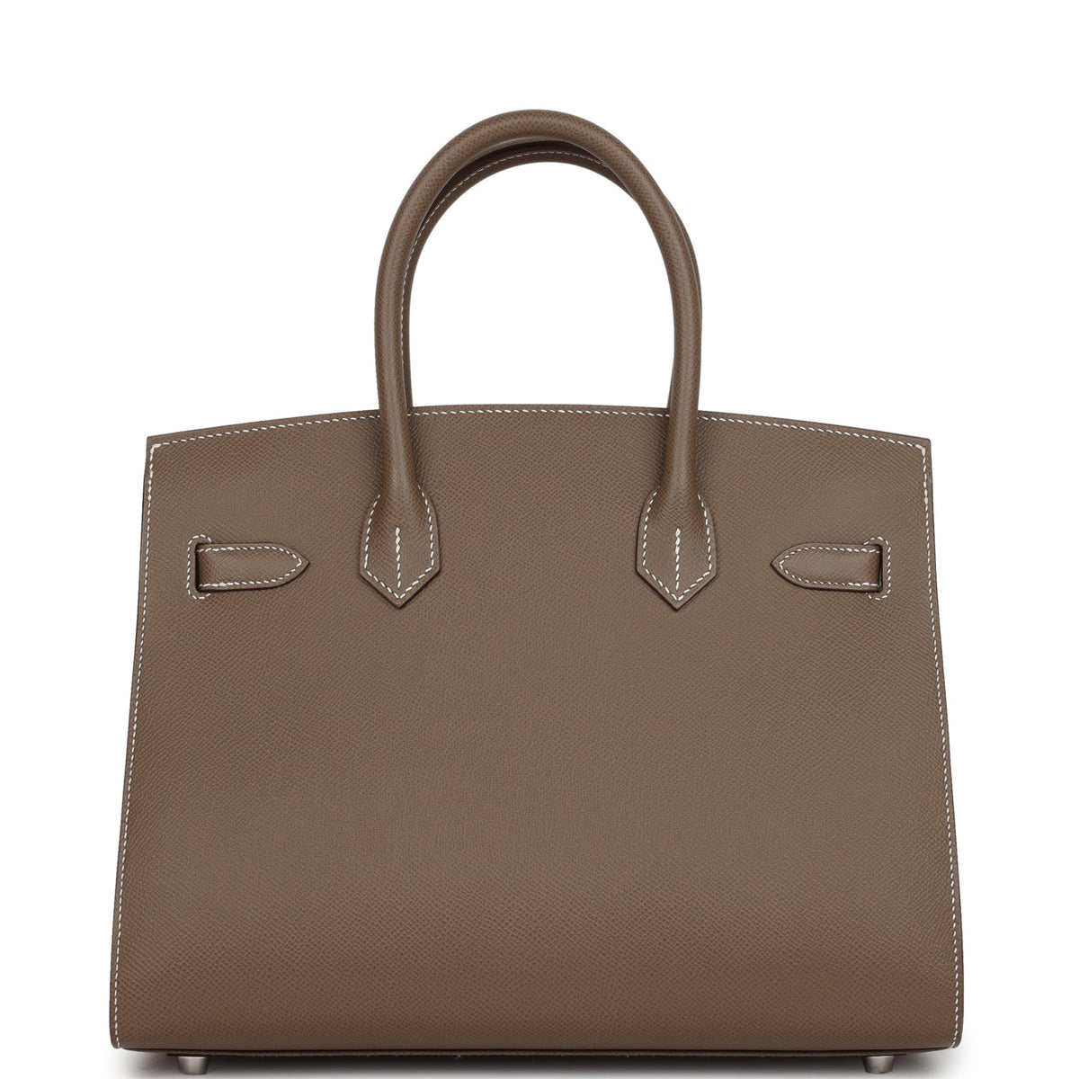 Hermès Birkin Sellier 30 Etoupe Epsom Palladium Hardware