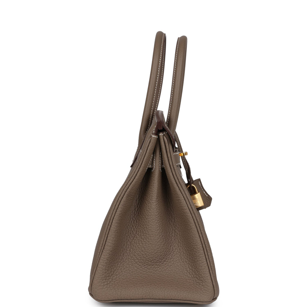 Hermès Birkin 30 Etoupe Togo Gold Hardware