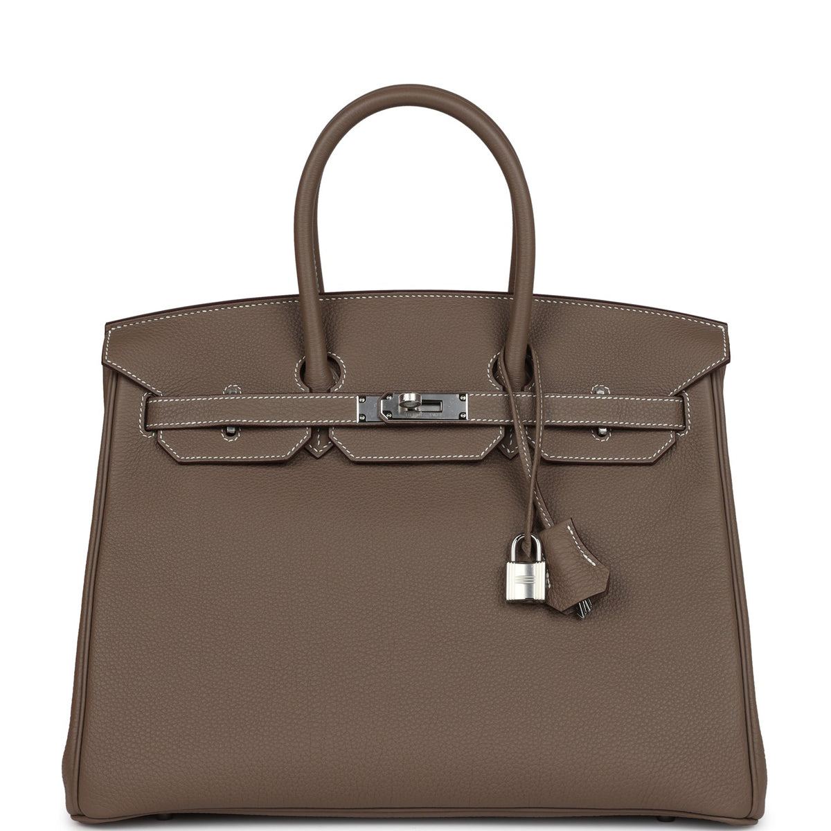 Hermès Birkin 35 Etoupe Togo Palladium Hardware