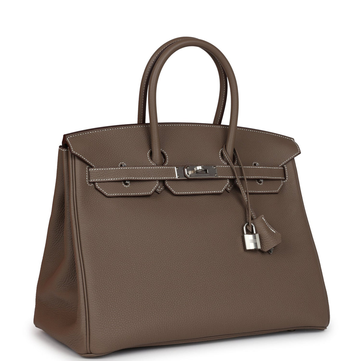 Hermès Birkin 35 Etoupe Togo Palladium Hardware