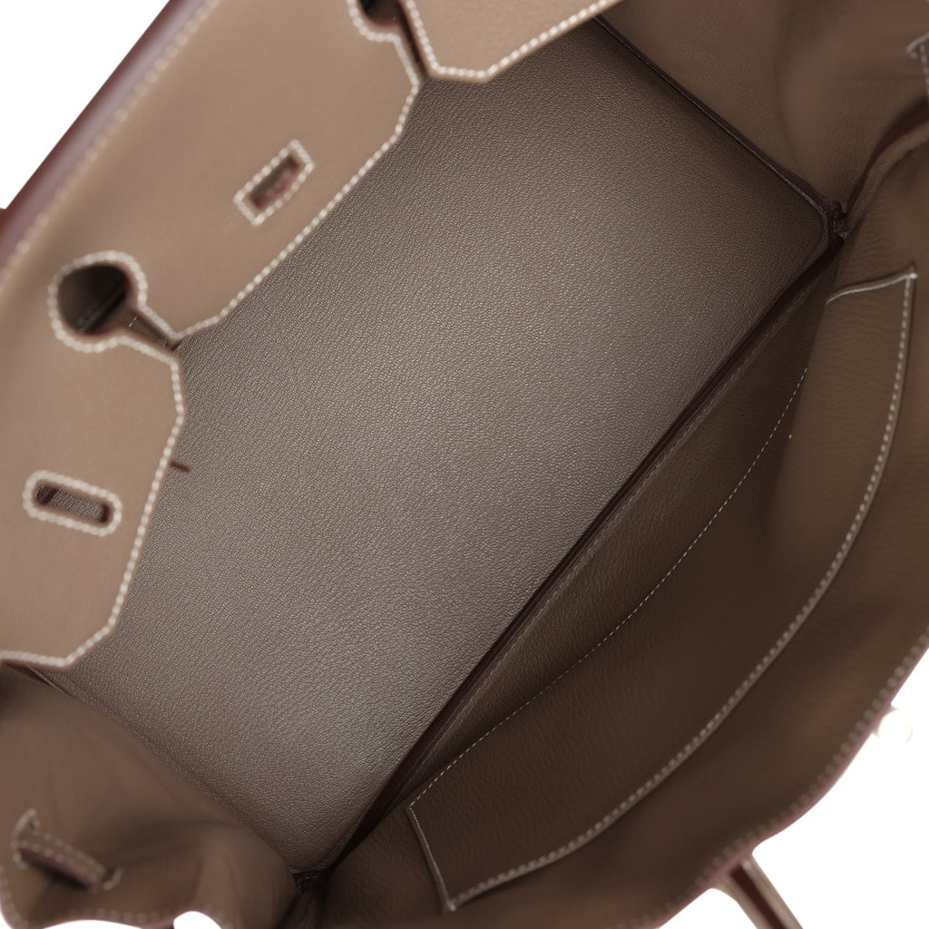 Hermès Birkin 35 Etoupe Togo Palladium Hardware