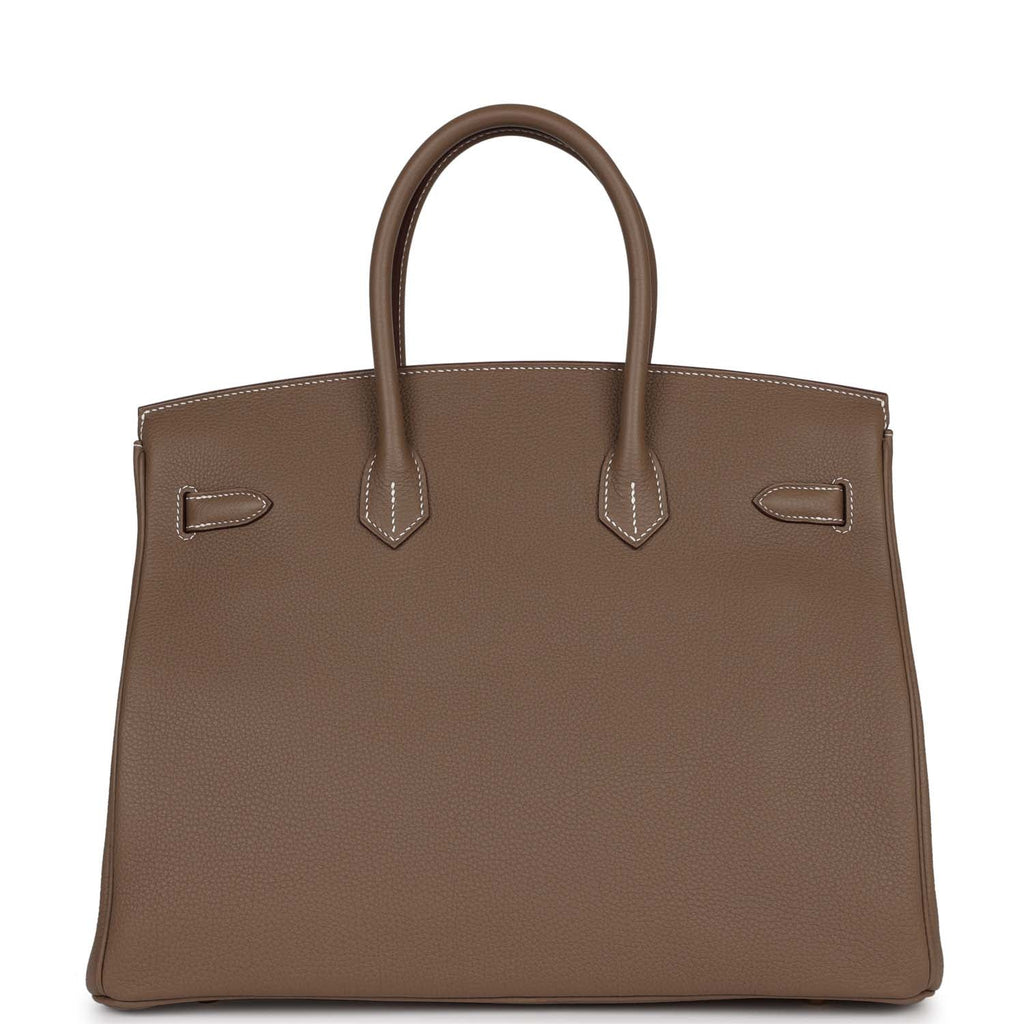 Hermès Birkin 35 Etoupe Togo Gold Hardware