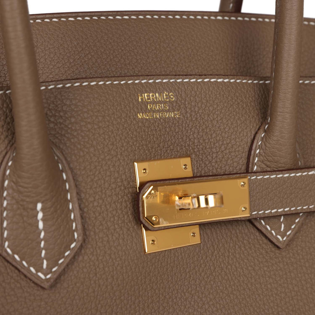 Hermès Birkin 35 Etoupe Togo Gold Hardware