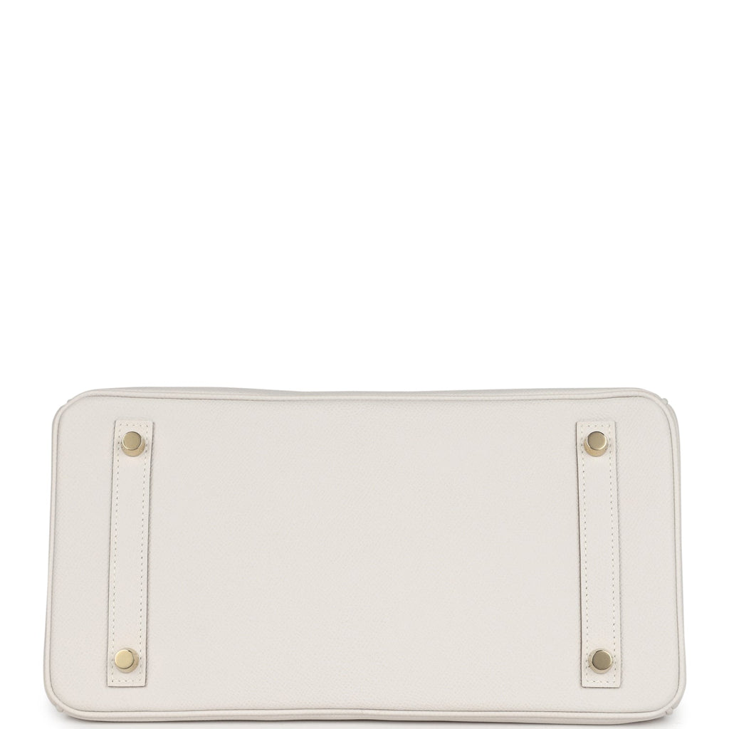 Hermès Birkin 30 Gris Pale Epsom Gold Hardware