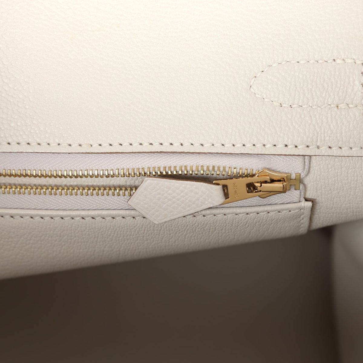 Hermès Birkin 30 Gris Pale Epsom Gold Hardware