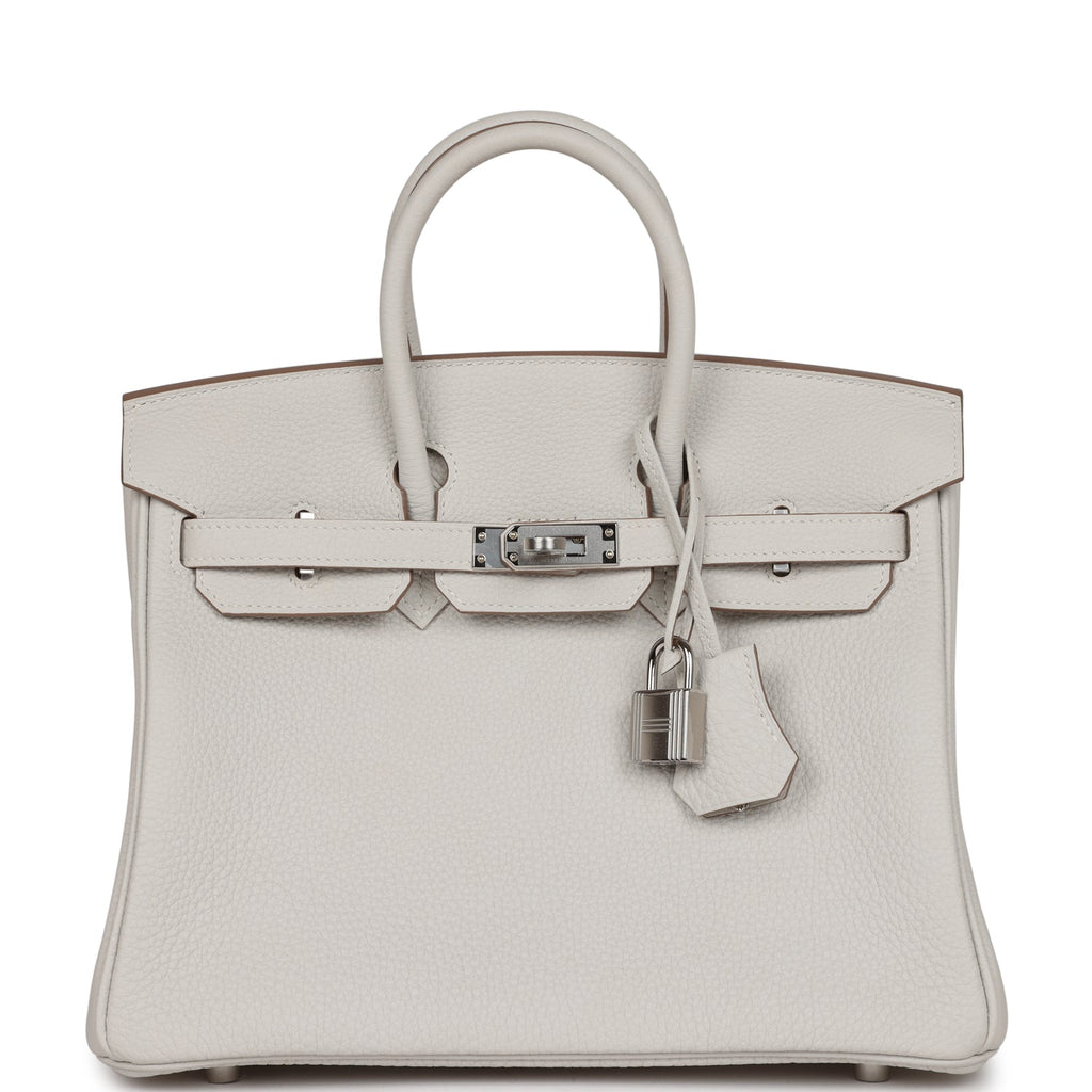 Hermès Birkin 25 Gris Pale Togo Palladium Hardware