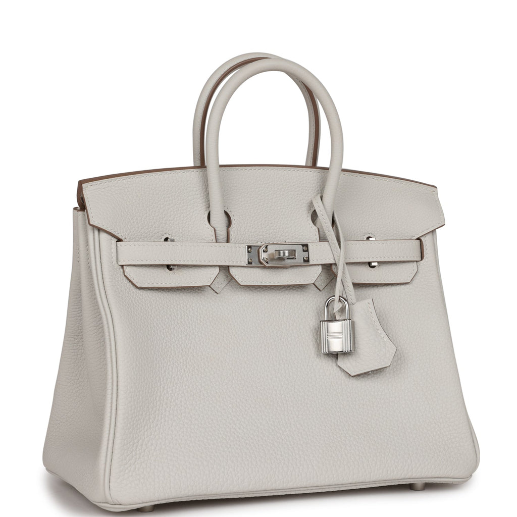Hermès Birkin 25 Gris Pale Togo Palladium Hardware