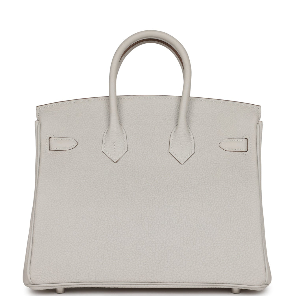 Hermès Birkin 25 Gris Pale Togo Palladium Hardware