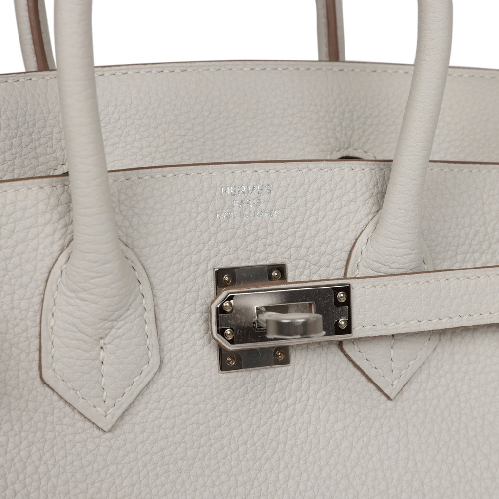 Hermès Birkin 25 Gris Pale Togo Palladium Hardware