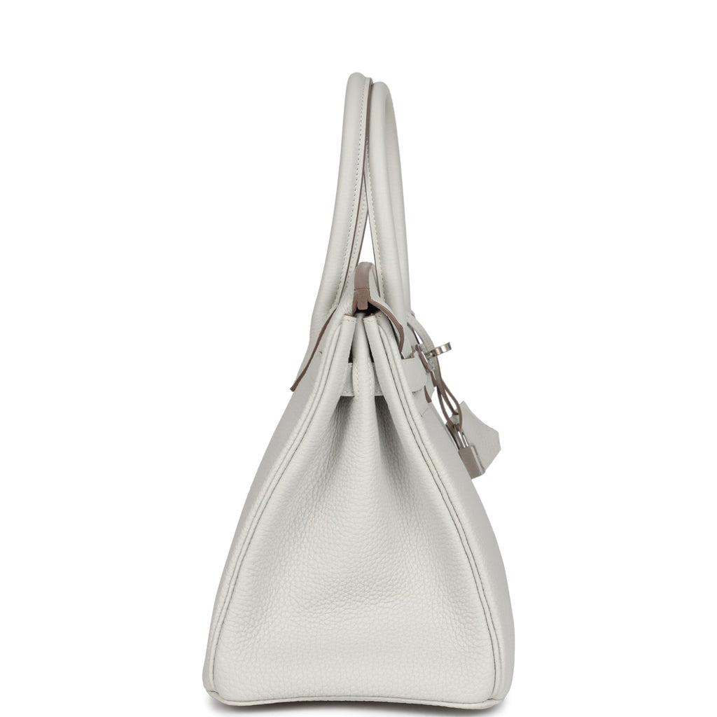 Hermès Birkin 30 Gris Pale Togo Palladium Hardware