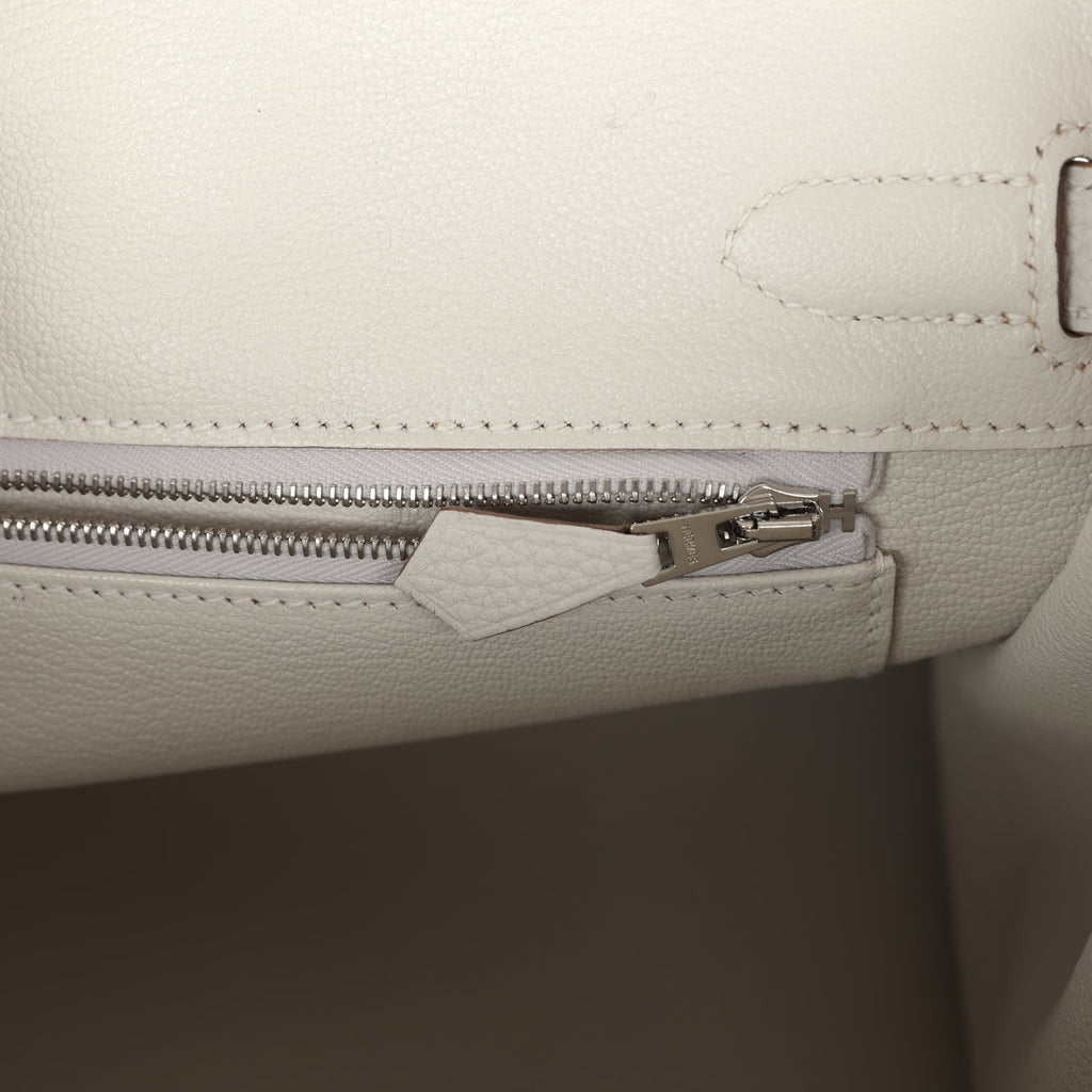 Hermès Birkin 30 Gris Pale Togo Palladium Hardware
