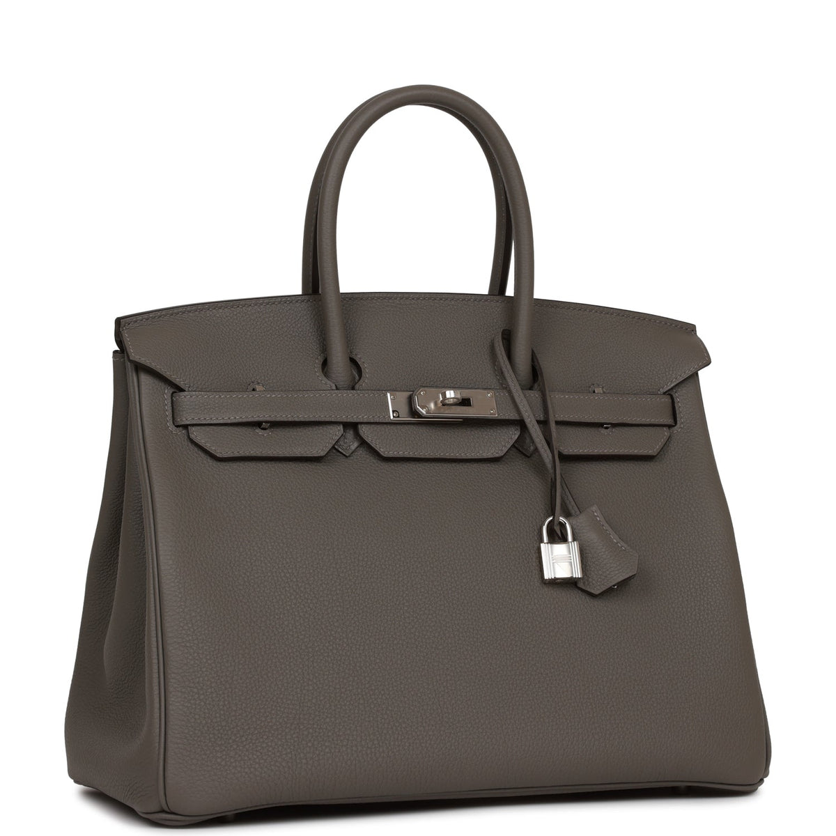 Hermès Birkin 35 Gris Meyer Togo Palladium Hardware