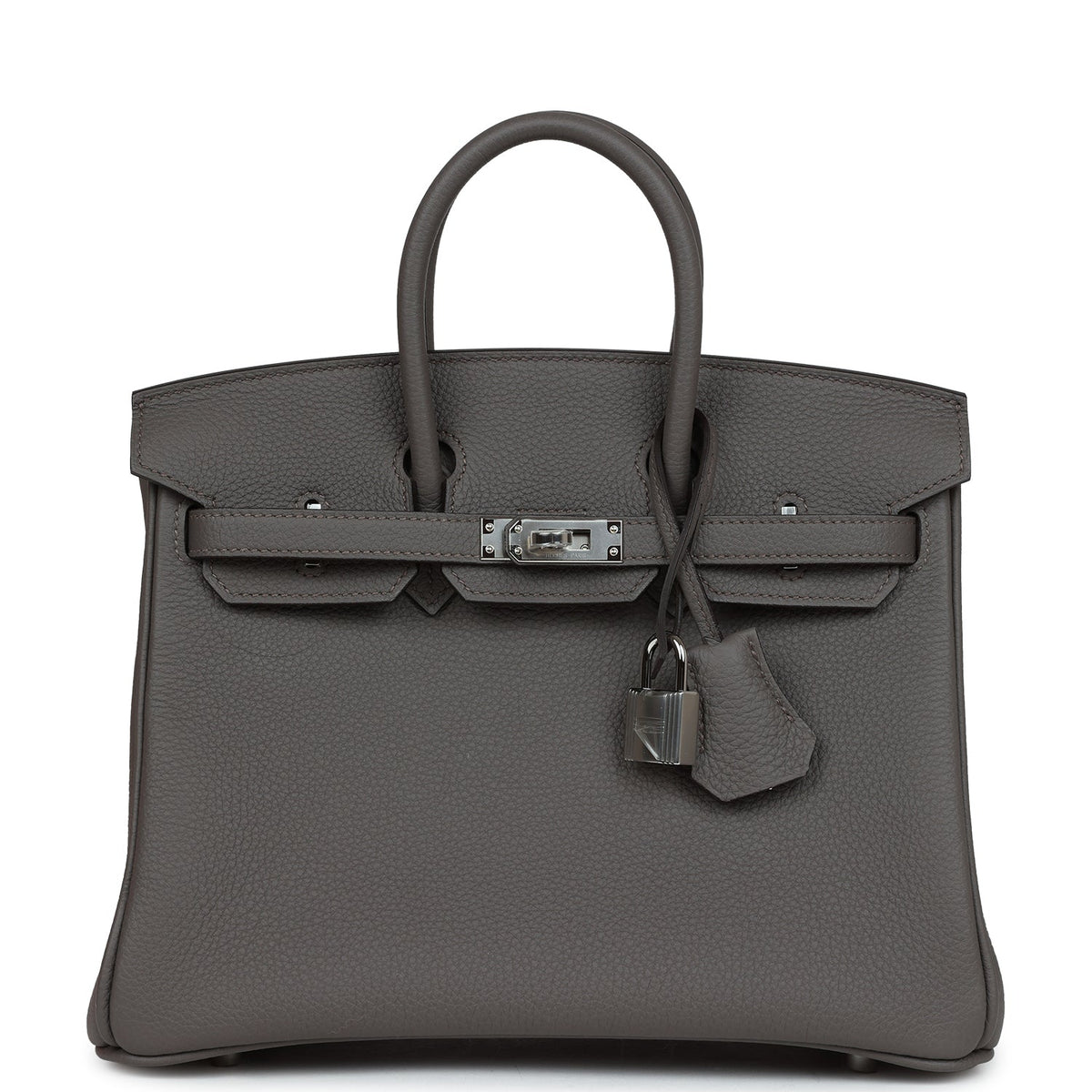 Hermès Birkin 25 Etain Togo Palladium Hardware