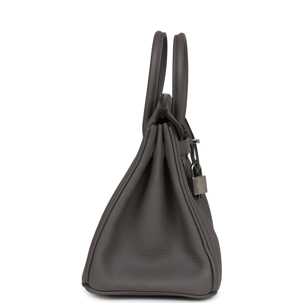Hermès Birkin 25 Etain Togo Palladium Hardware