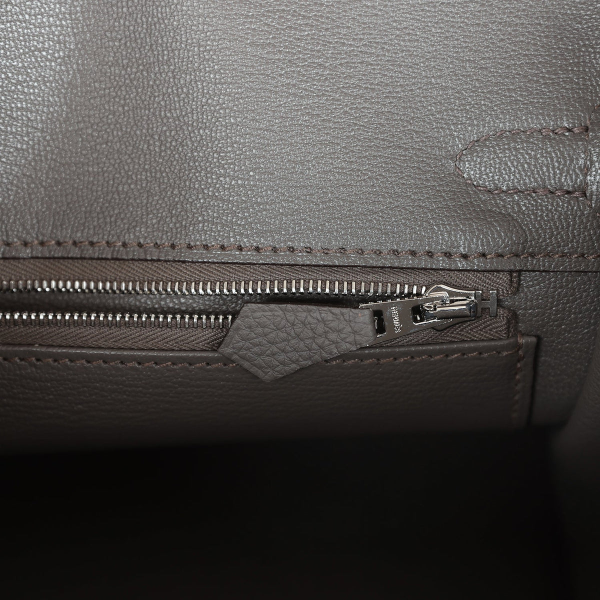 Hermès Birkin 25 Etain Togo Palladium Hardware