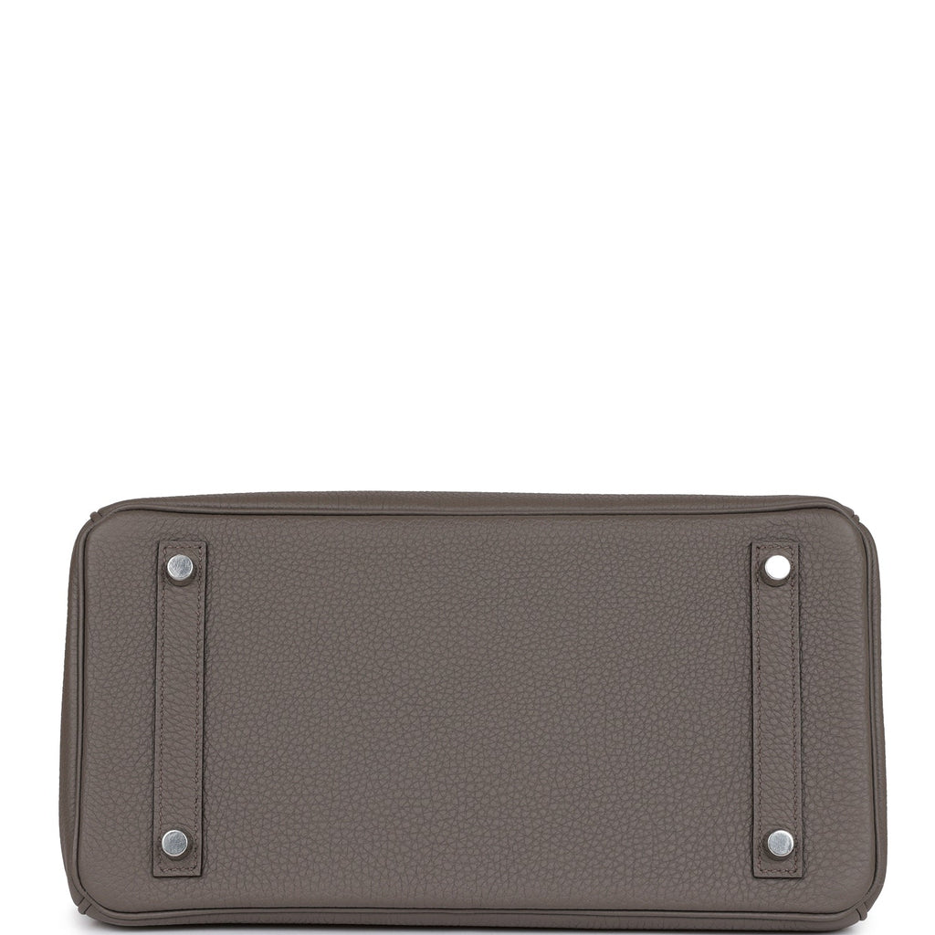 Hermès Birkin 30 Etain Togo Palladium Hardware