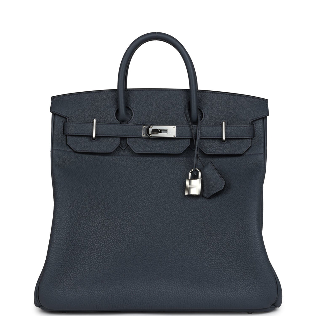 Hermès HAC Birkin 40 Gris Misty Togo Palladium Hardware