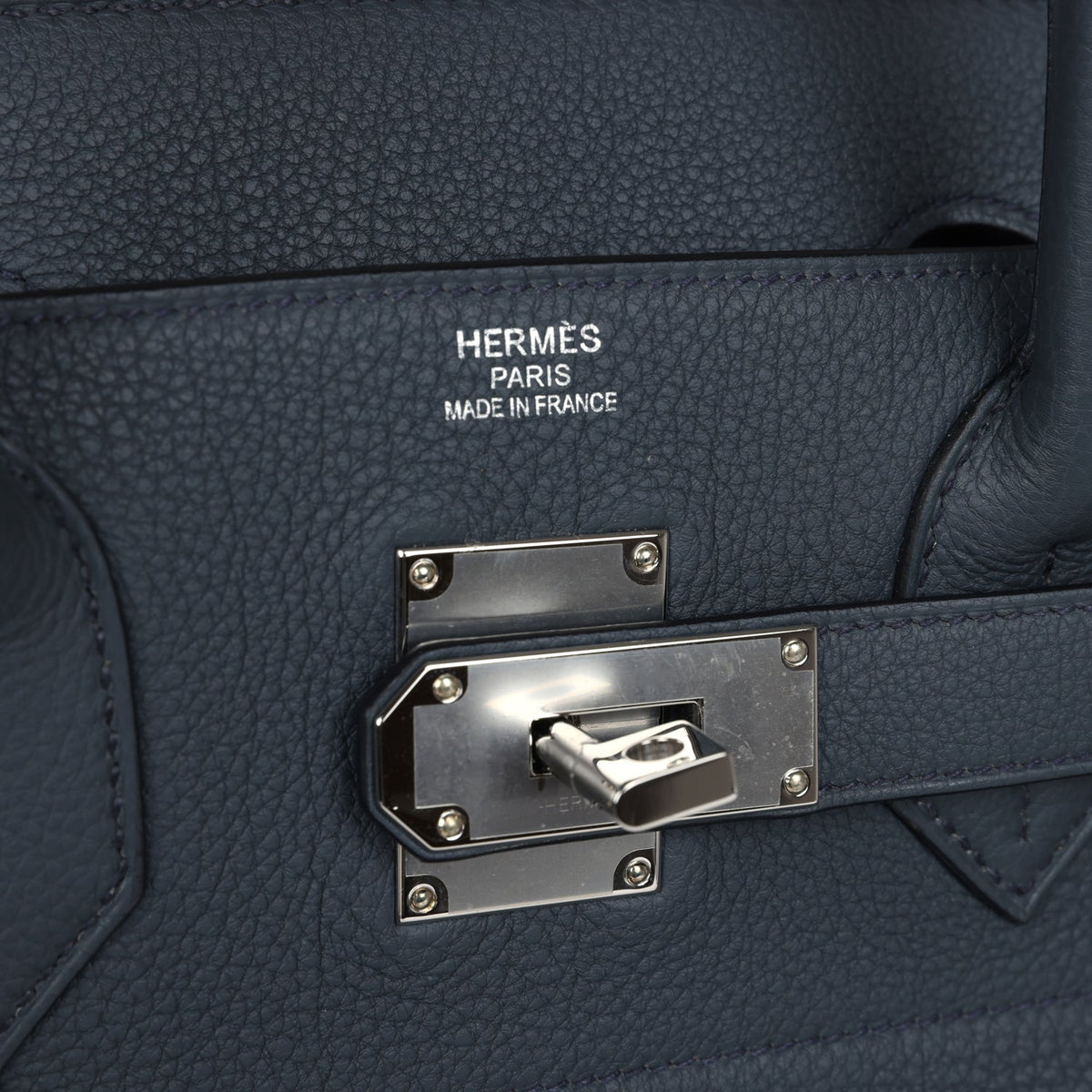 Hermès HAC Birkin 40 Gris Misty Togo Palladium Hardware