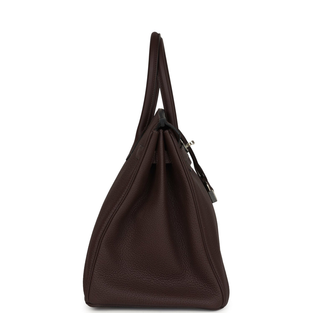 Hermès Birkin 35 Chocolate Togo Palladium Hardware