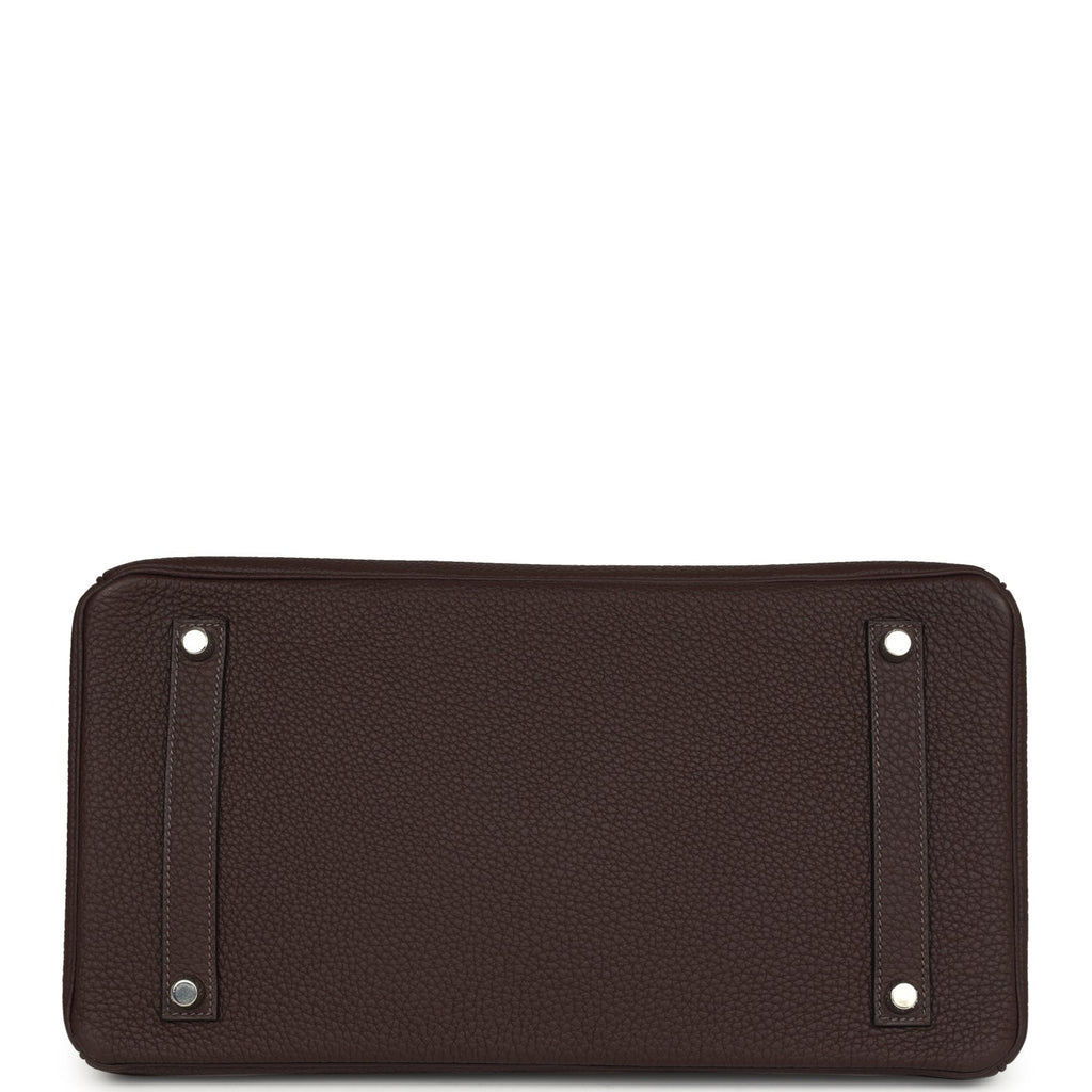 Hermès Birkin 35 Chocolate Togo Palladium Hardware