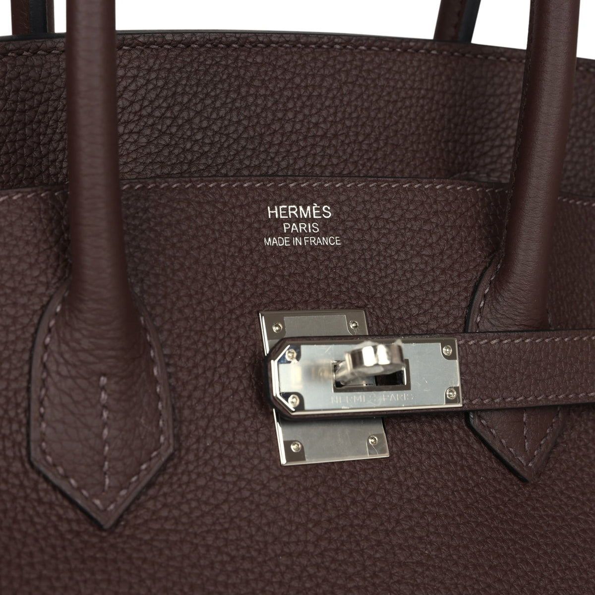 Hermès Birkin 35 Chocolate Togo Palladium Hardware