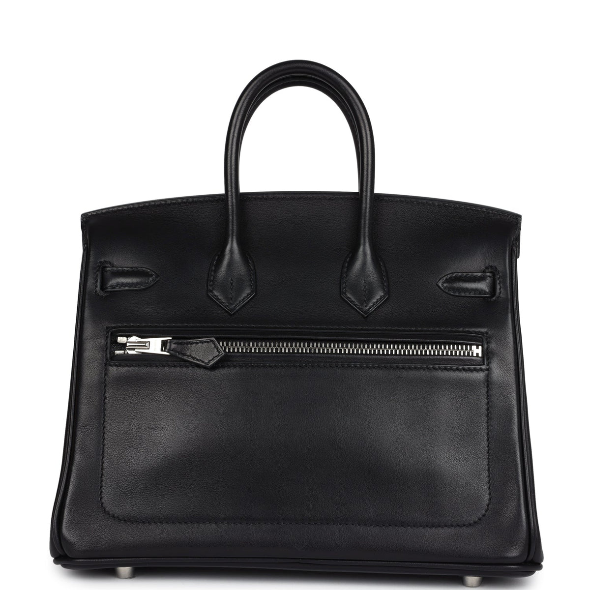 Hermès Limited Edition Birkin Rock 25 Black Volupto Palladium Hardware