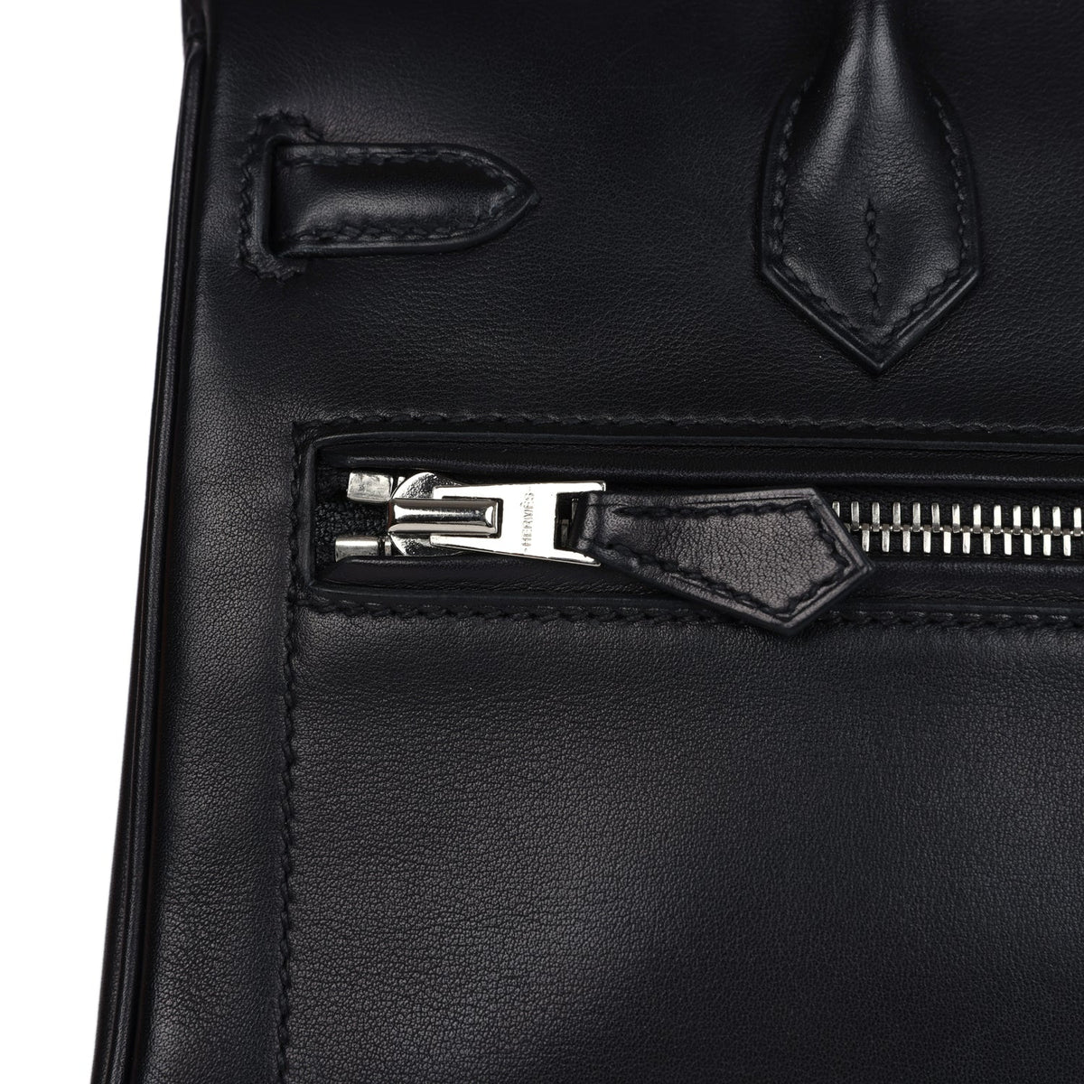 Hermès Limited Edition Birkin Rock 25 Black Volupto Palladium Hardware