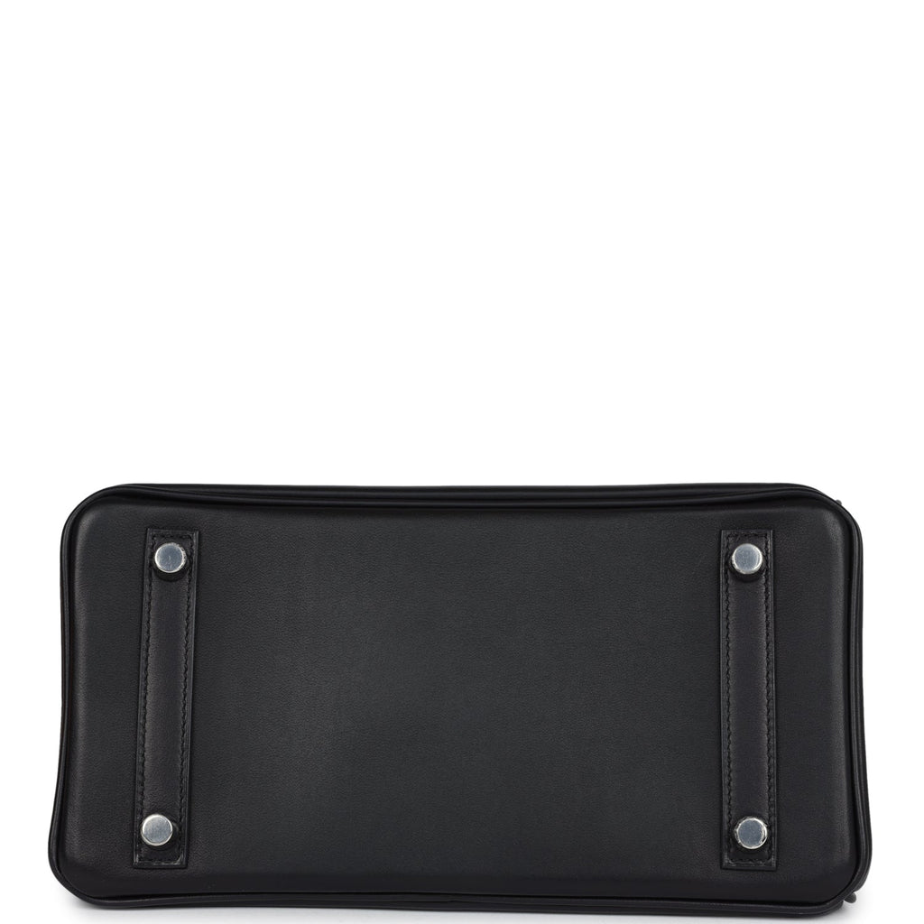 Hermès Limited Edition Birkin Rock 25 Black Volupto Palladium Hardware