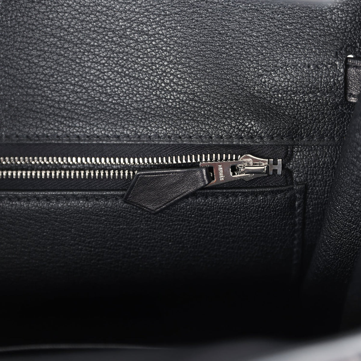 Hermès Limited Edition Birkin Rock 25 Black Volupto Palladium Hardware