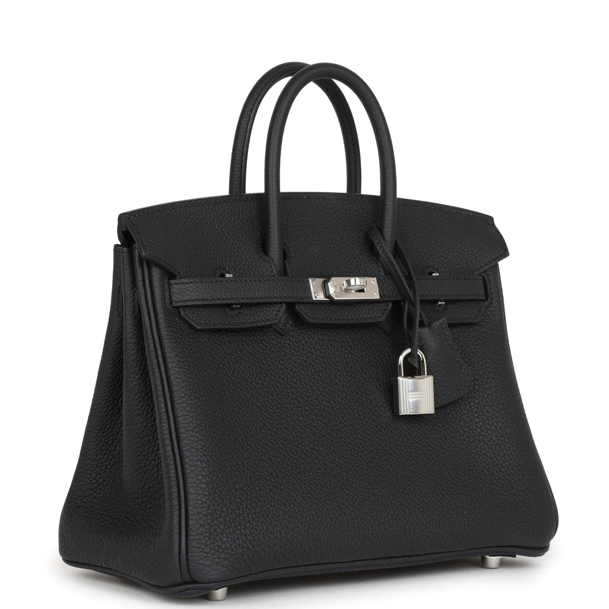Hermès Birkin 25 Black Togo Palladium Hardware