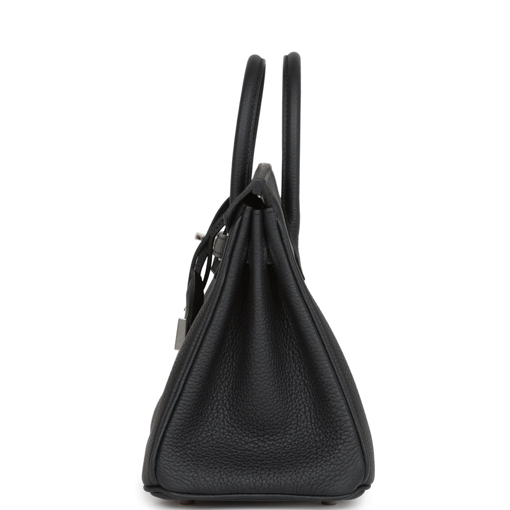 Hermès Birkin 25 Black Togo Palladium Hardware