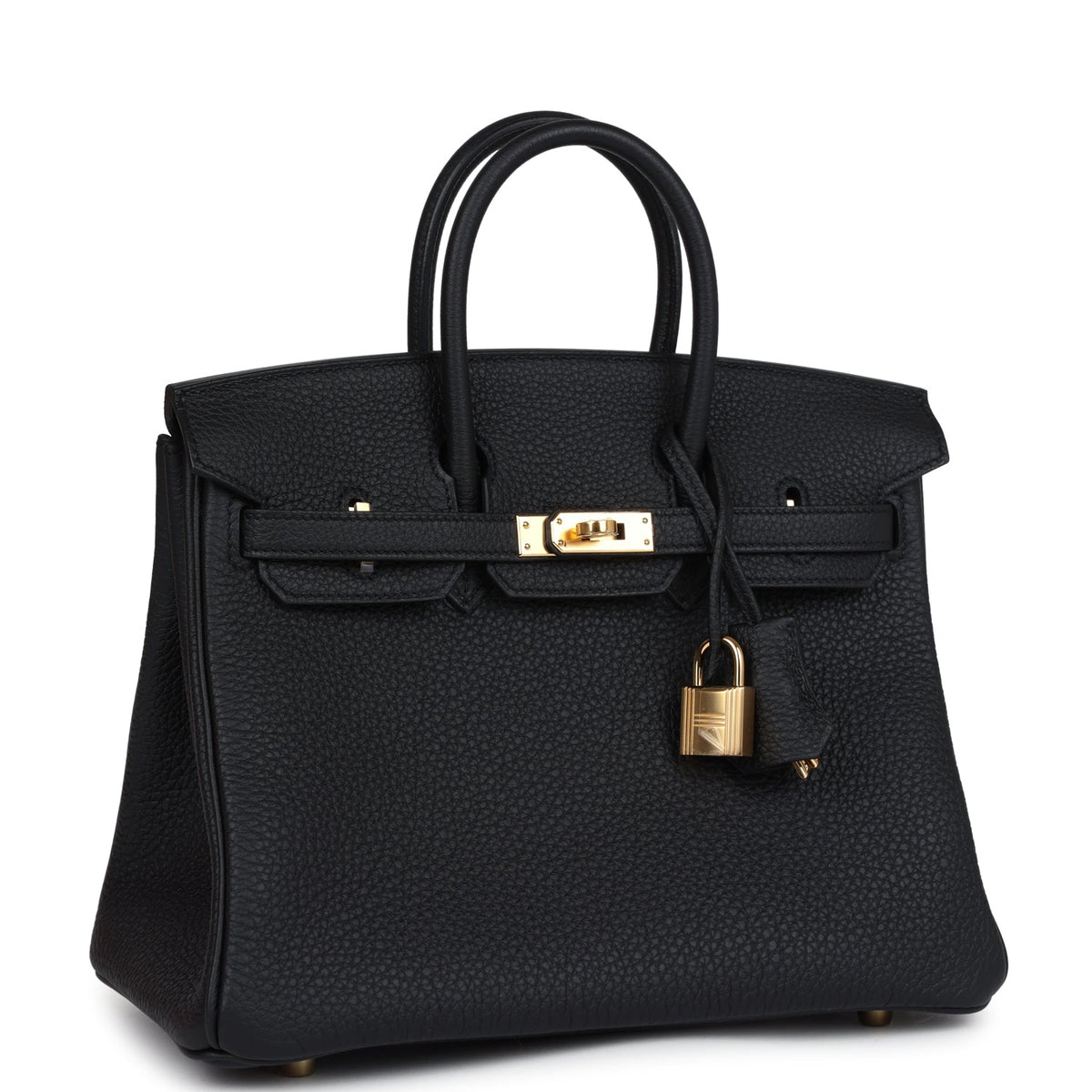 Hermès Birkin 25 Black Togo Gold Hardware