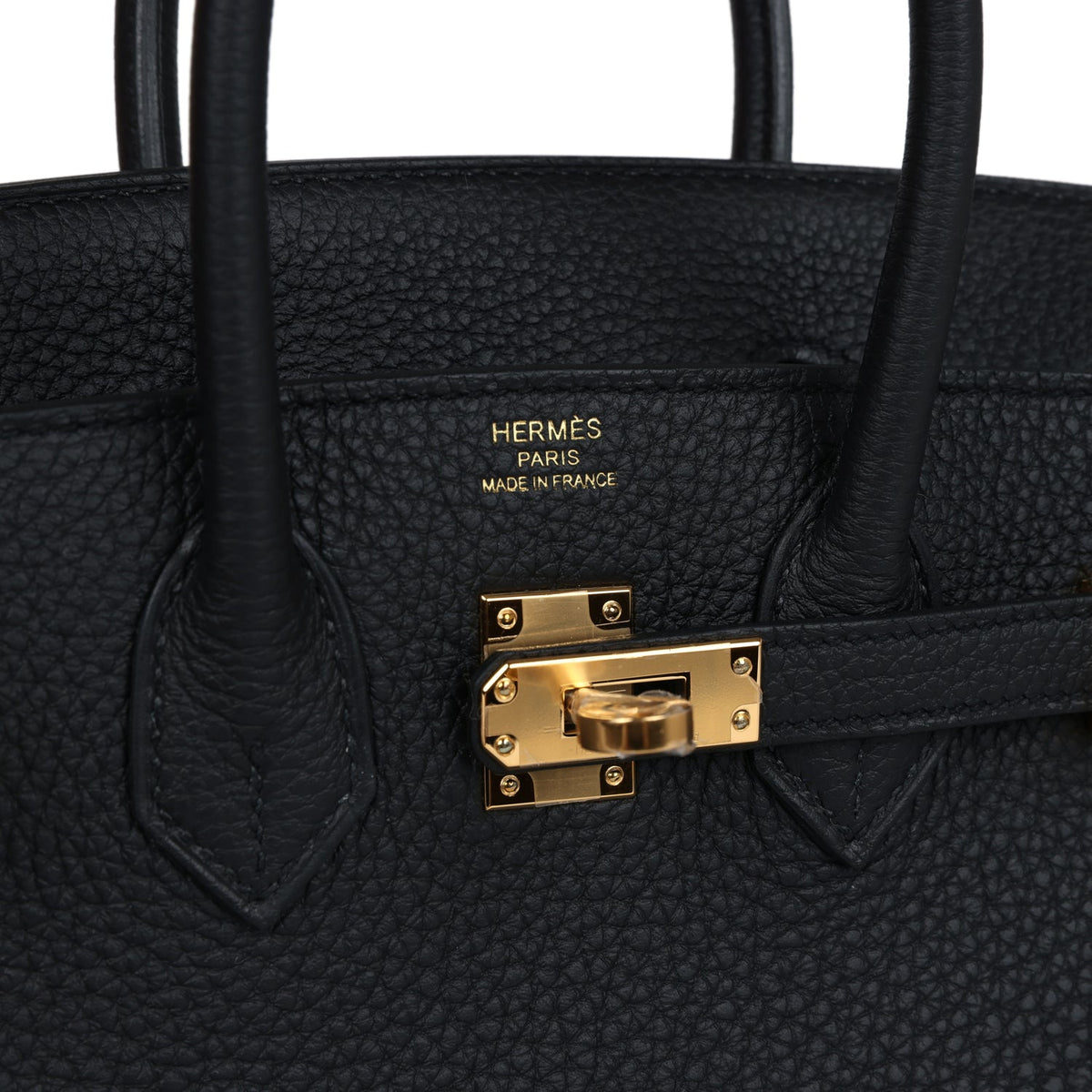 Hermès Birkin 25 Black Togo Gold Hardware