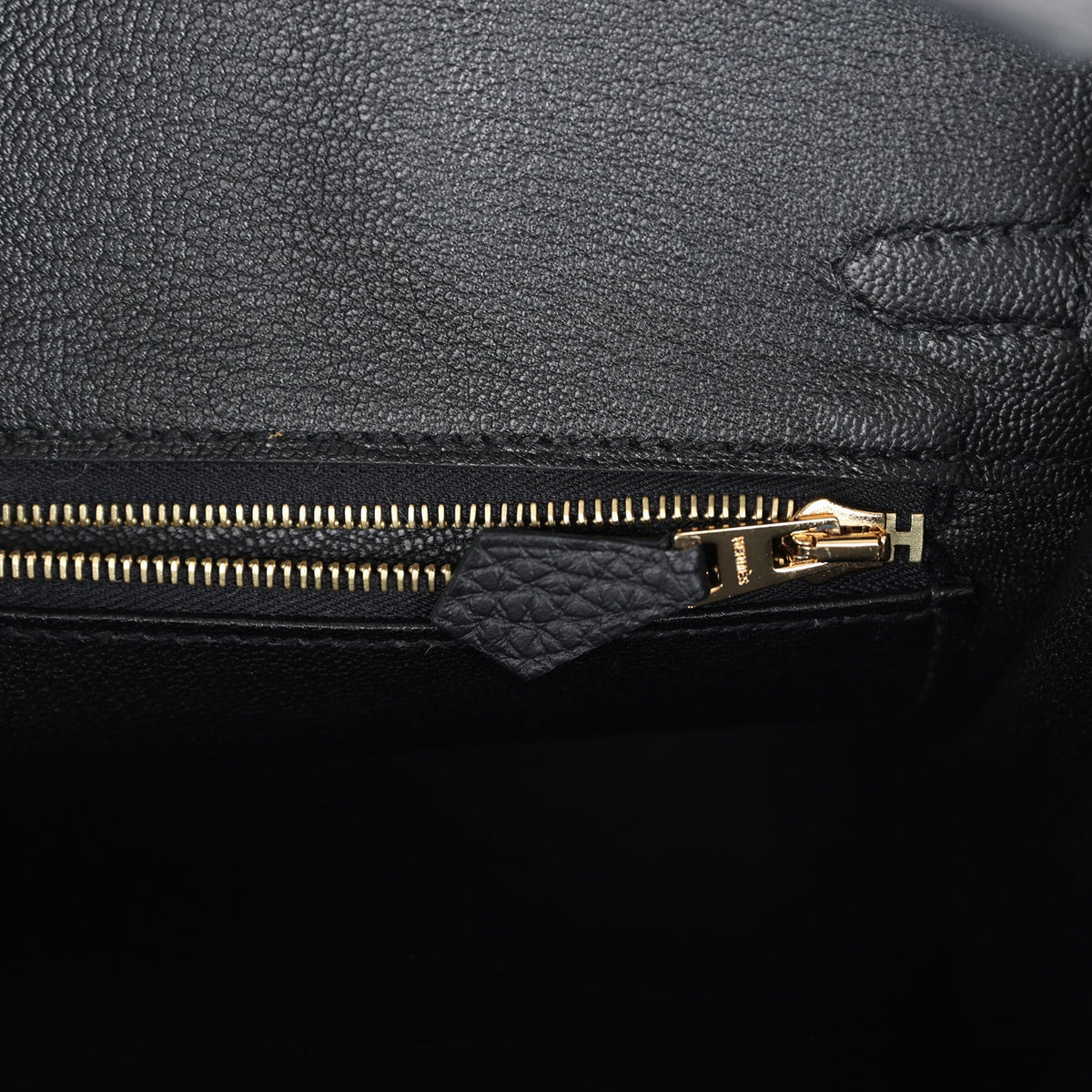 Hermès Birkin 25 Black Togo Gold Hardware