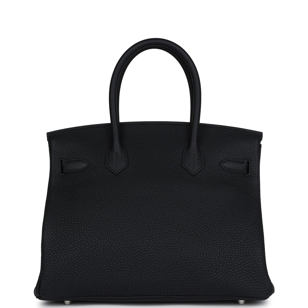 Hermès Birkin 30 Black Togo Palladium Hardware