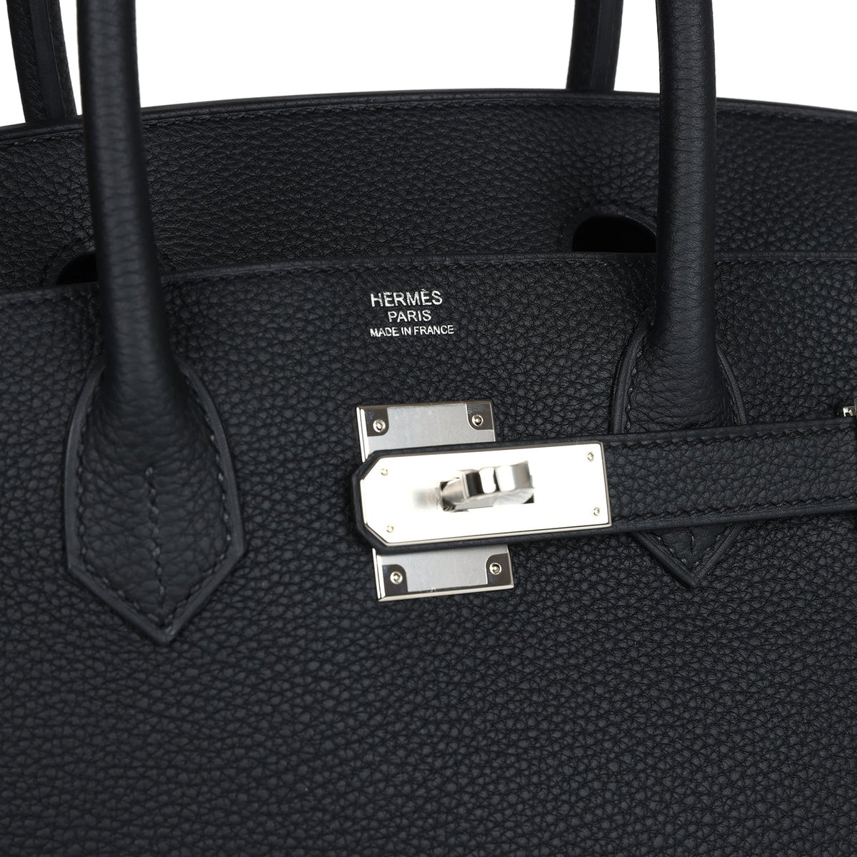 Hermès Birkin 30 Black Togo Palladium Hardware