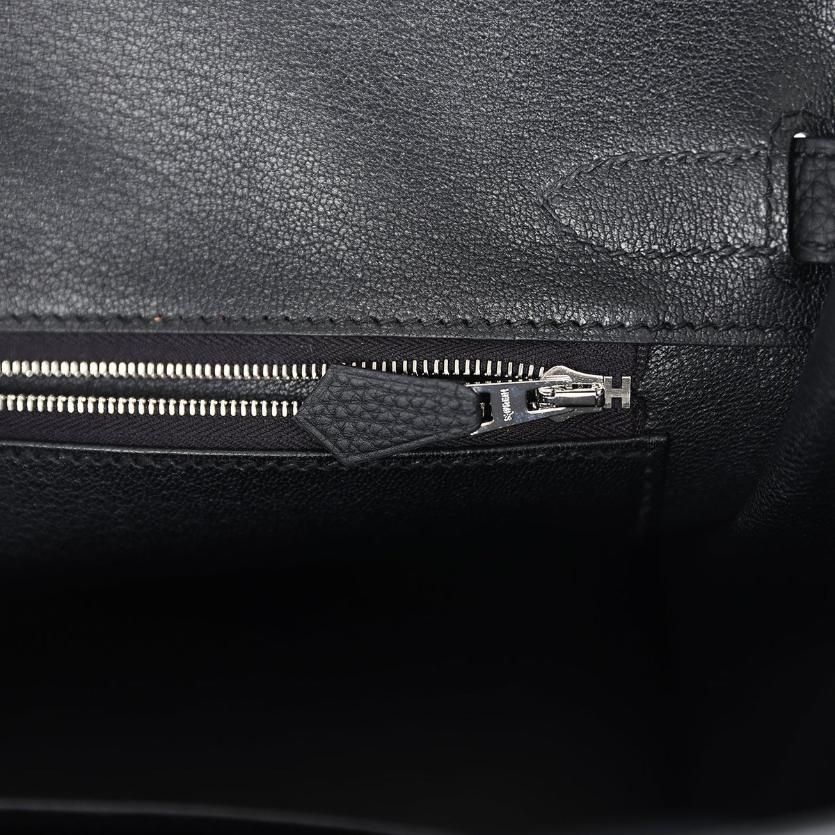 Hermès Birkin 30 Black Togo Palladium Hardware