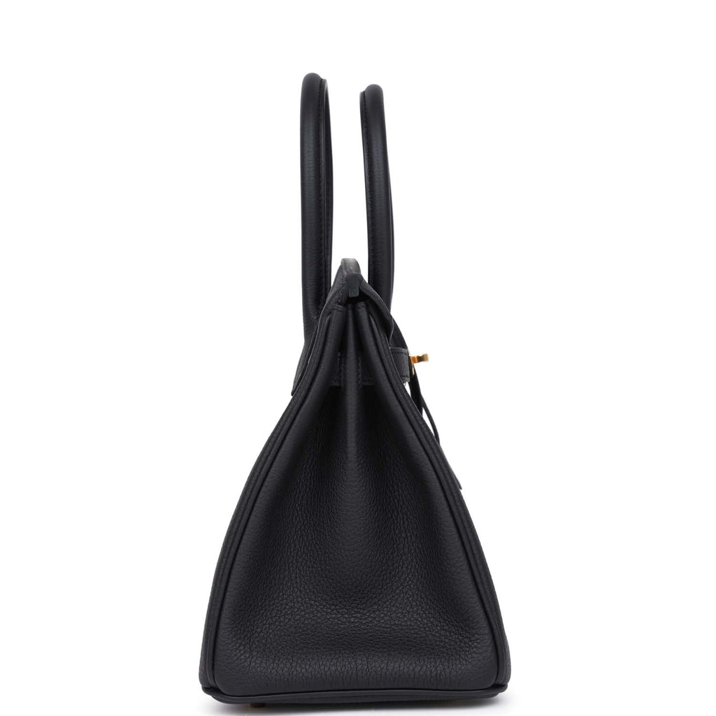 Hermès Birkin 30 Black Togo Gold Hardware