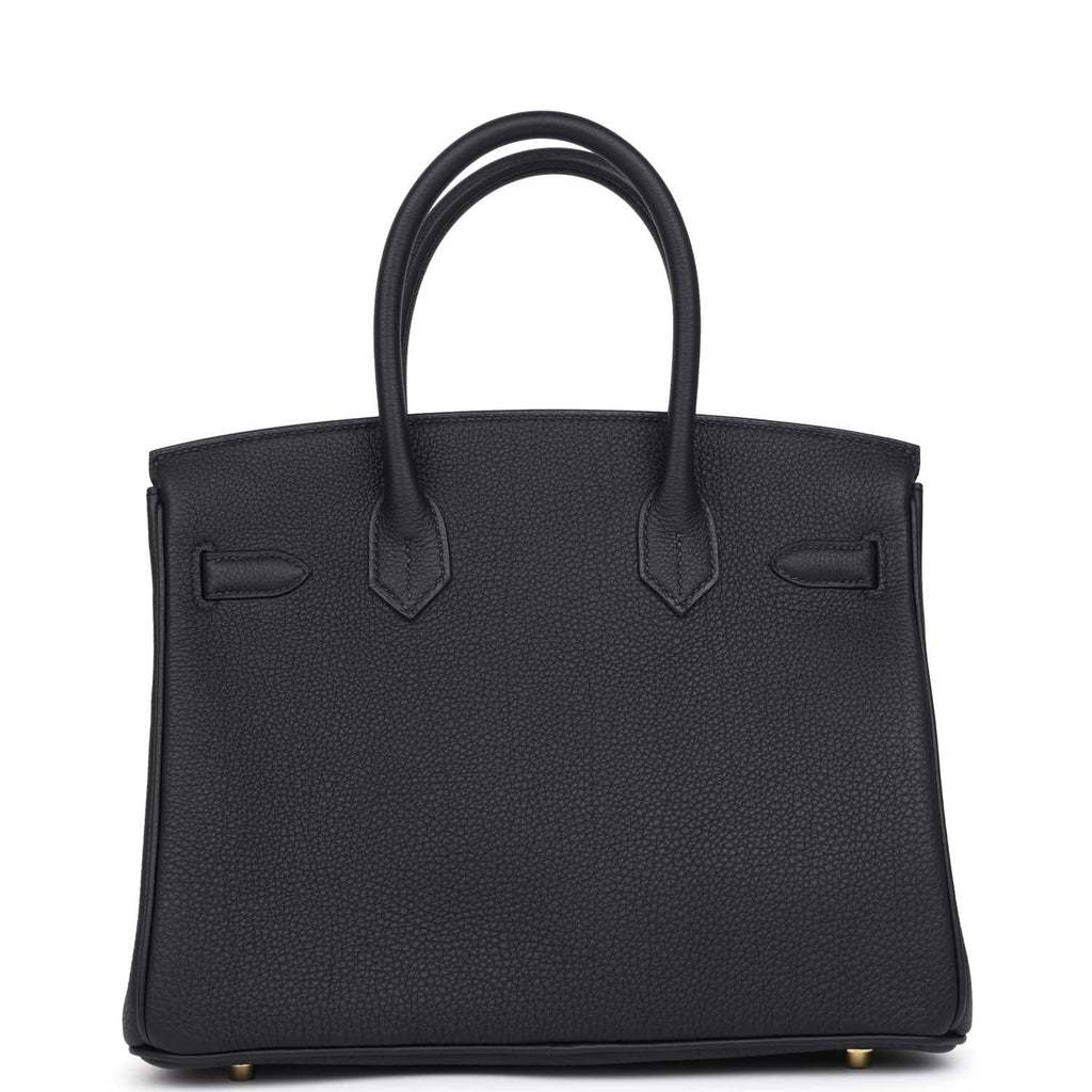 Hermès Birkin 30 Black Togo Gold Hardware
