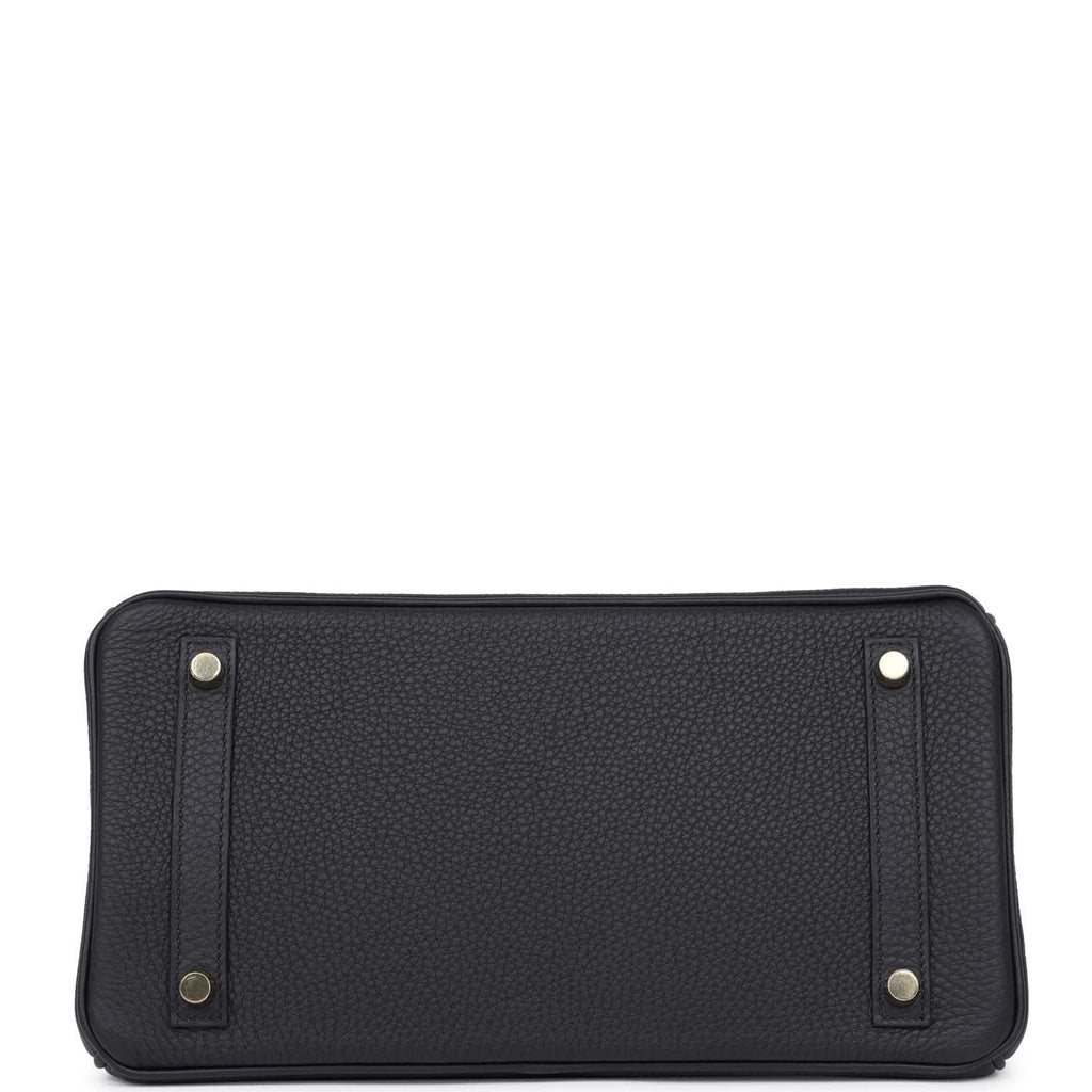 Hermès Birkin 30 Black Togo Gold Hardware