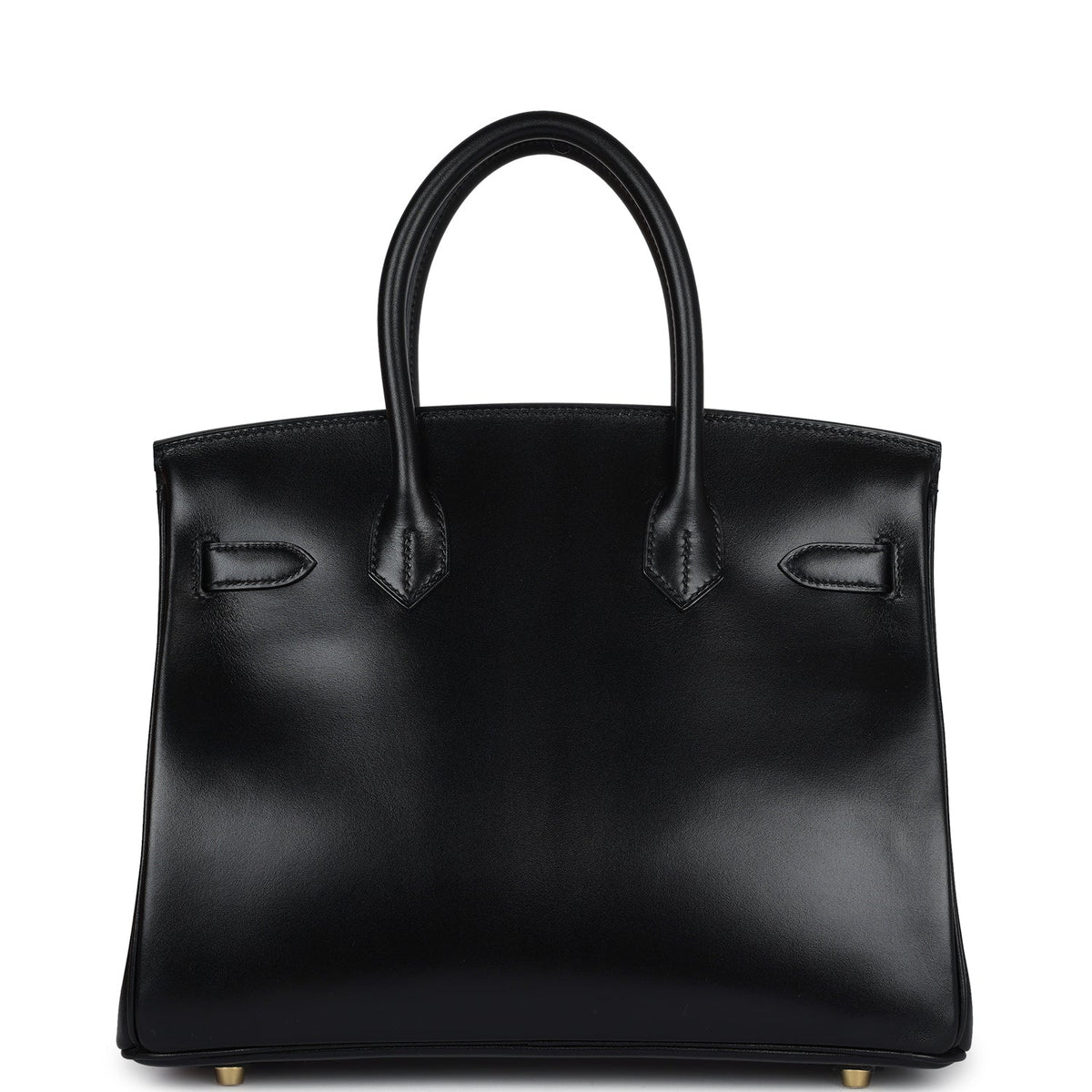 Hermès Birkin 30 Black Box Gold Hardware