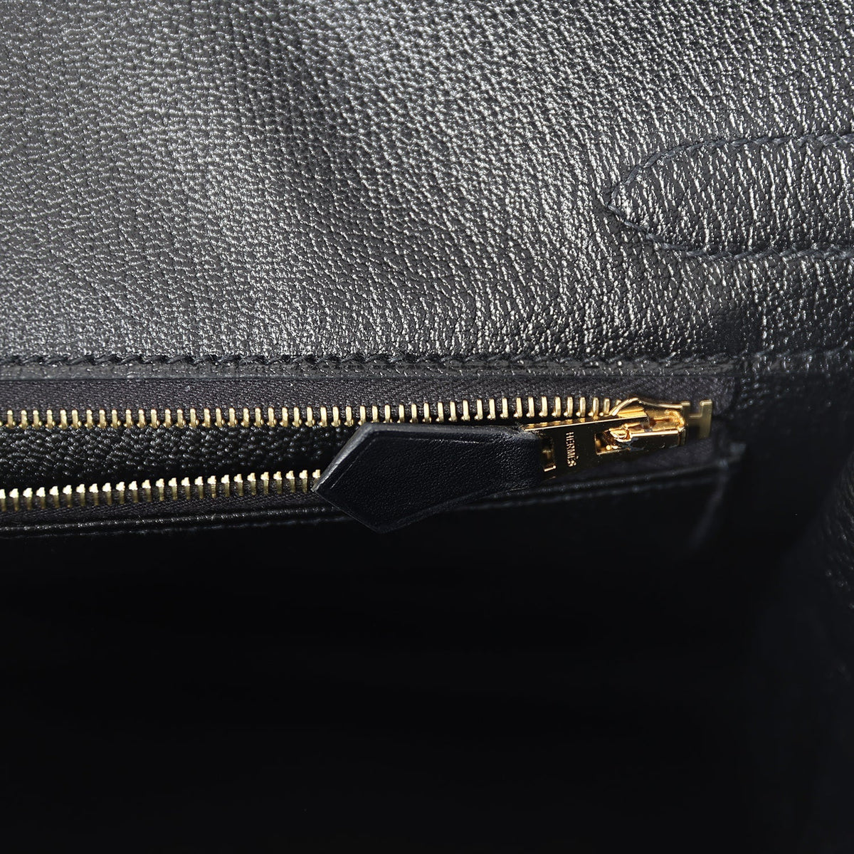 Hermès Birkin 30 Black Box Gold Hardware