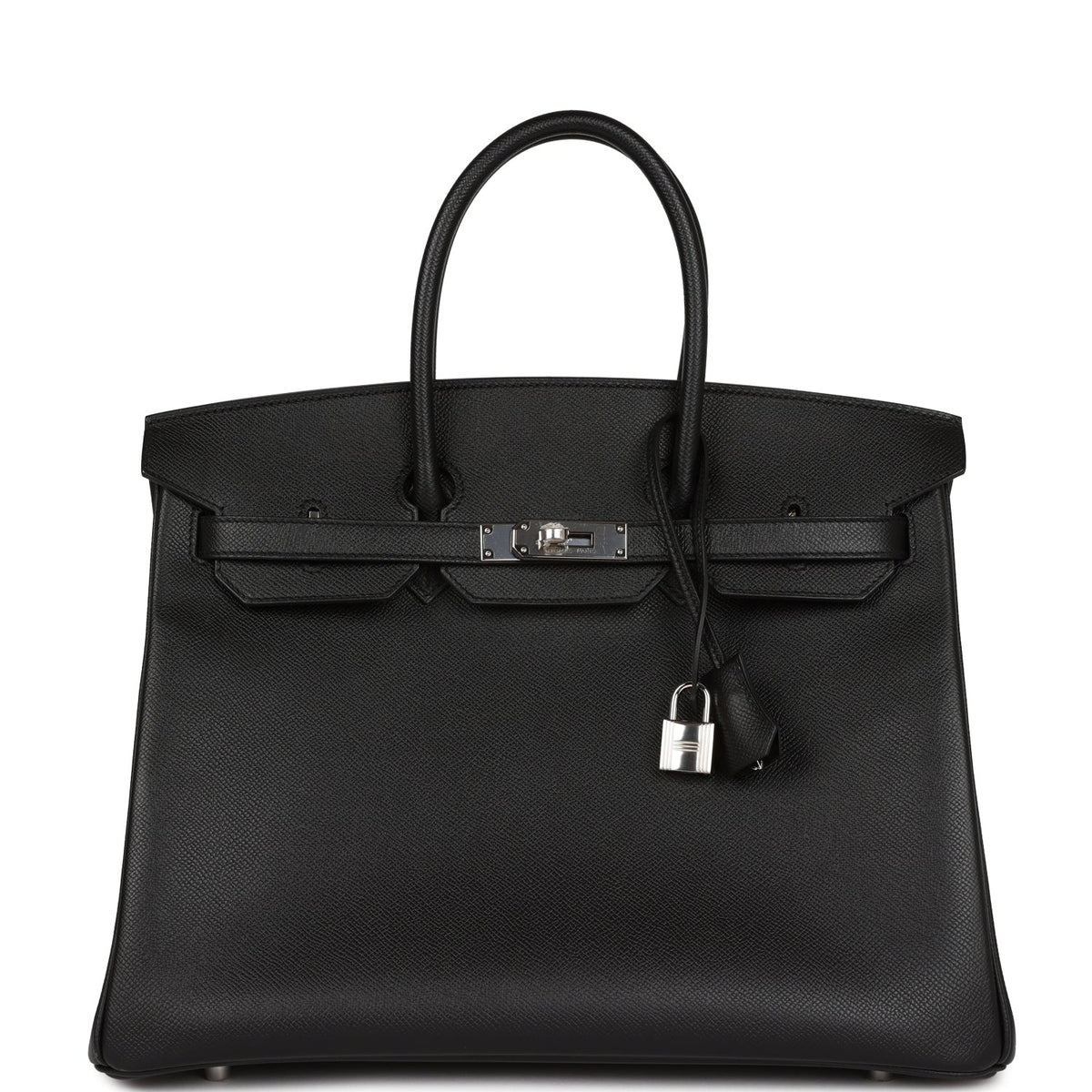 Hermès Birkin 35 Black Epsom Palladium Hardware