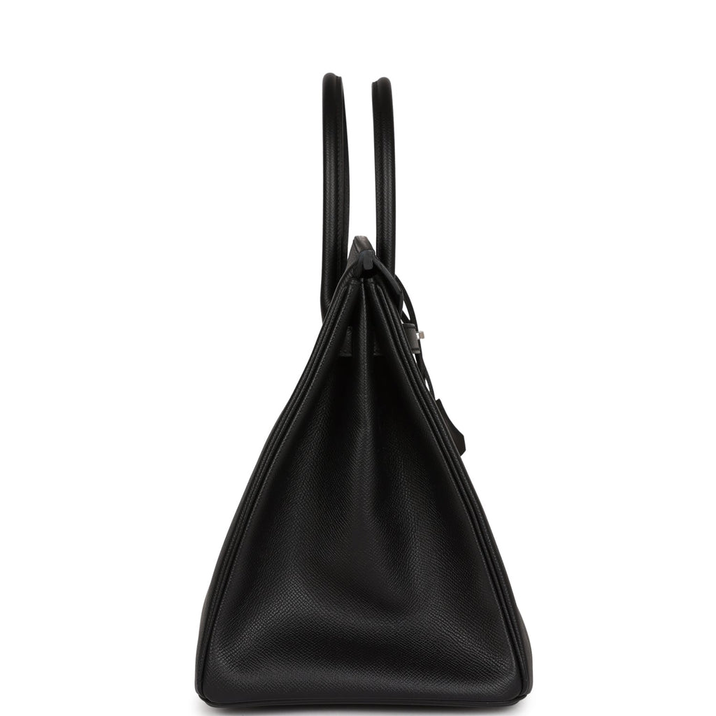 Hermès Birkin 35 Black Epsom Palladium Hardware