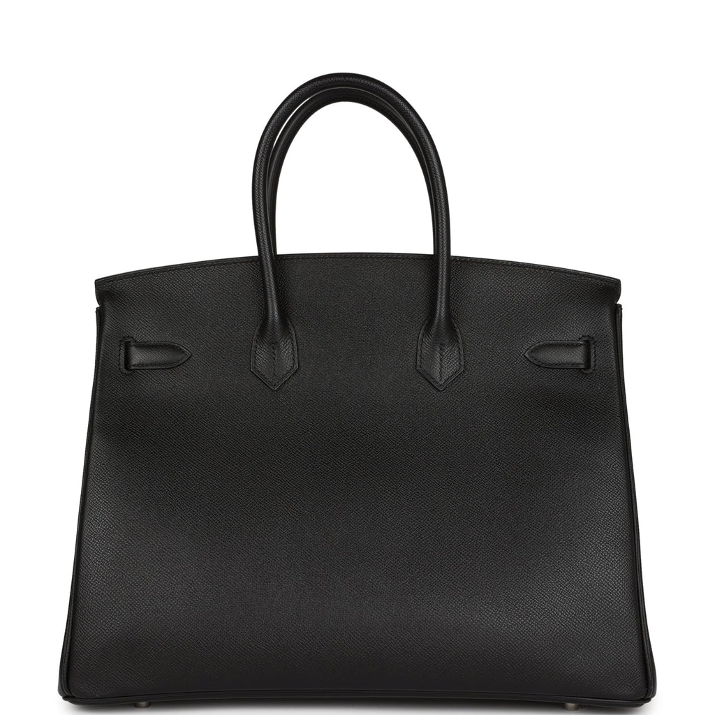 Hermès Birkin 35 Black Epsom Palladium Hardware