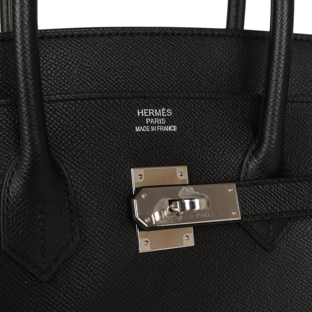 Hermès Birkin 35 Black Epsom Palladium Hardware
